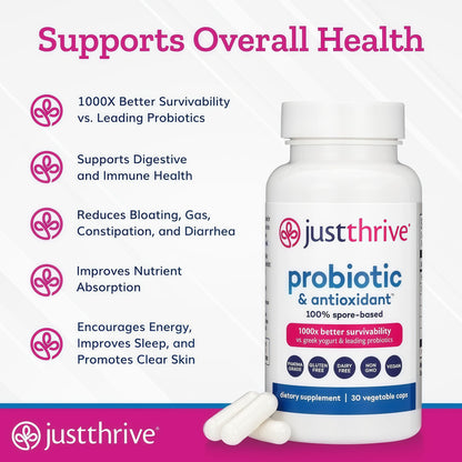 Just Thrive Probiotic - 30 Day Supply