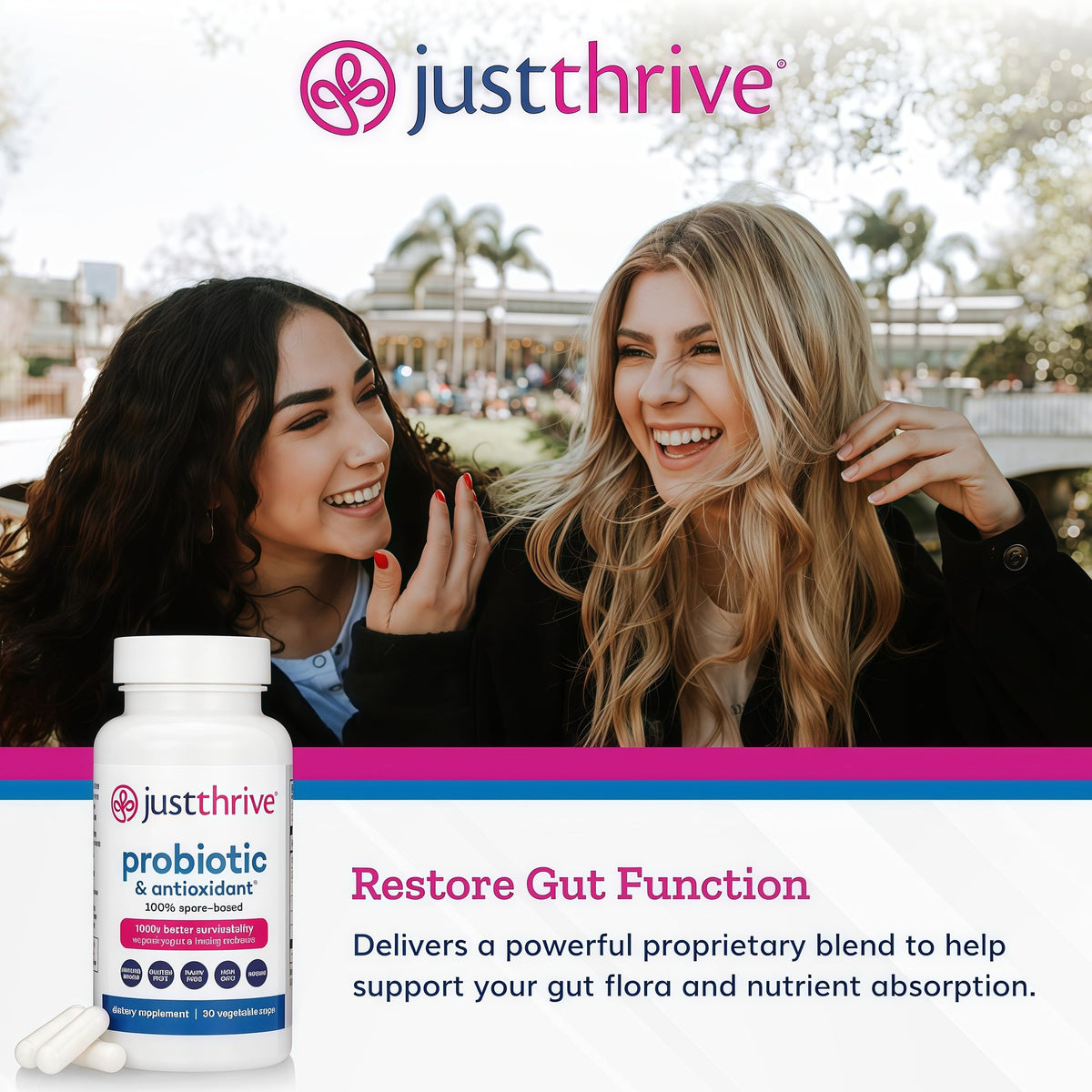 Just Thrive Probiotic - 30 Day Supply
